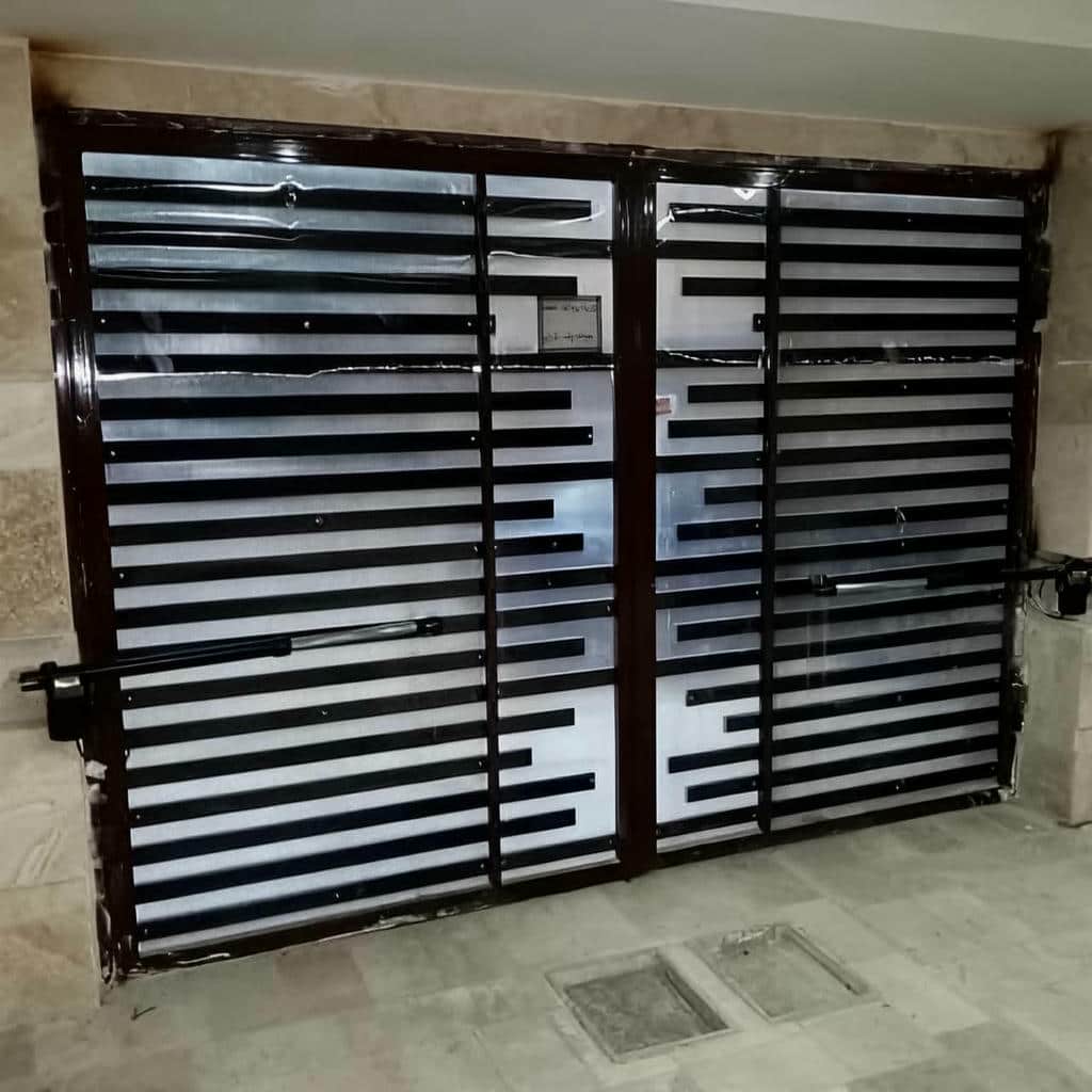 جک پارکینگی اردبیل متناسب با درب فلزی عریض