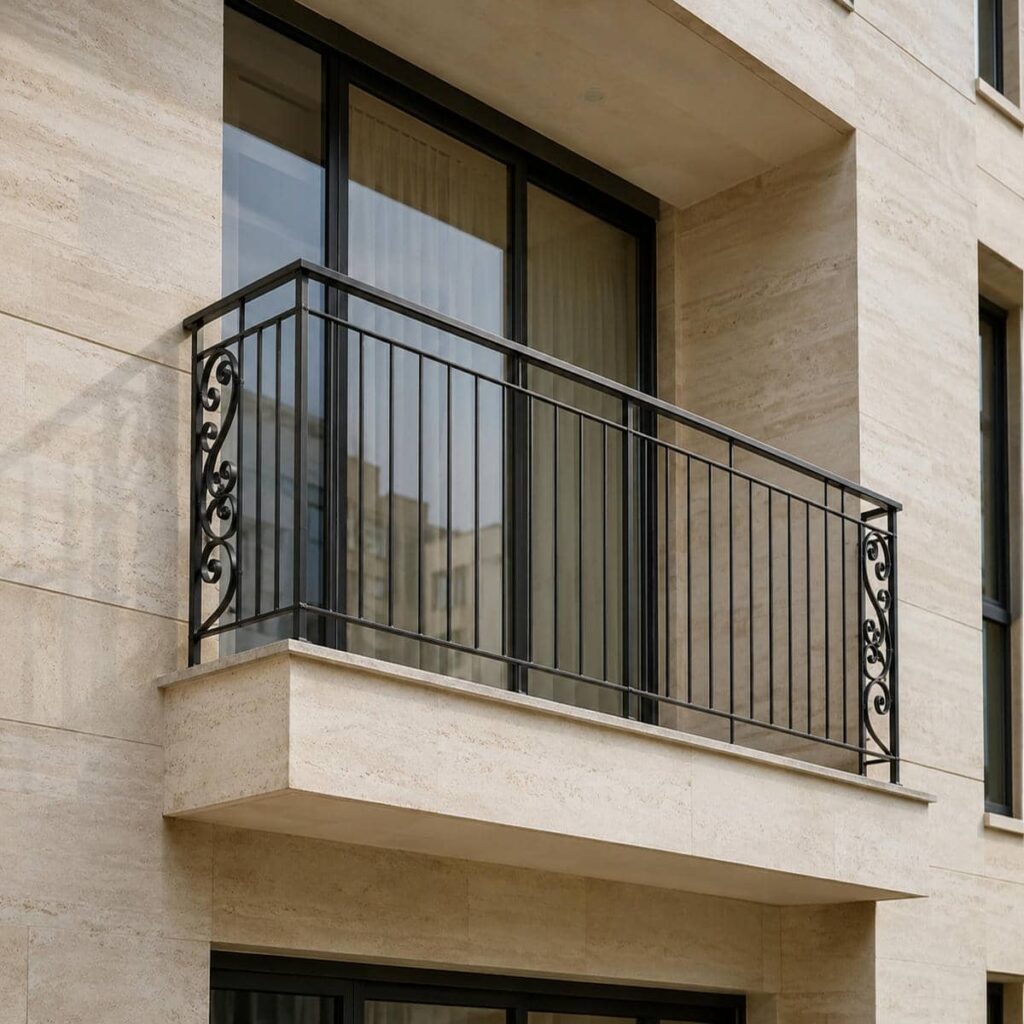 حفاظ بالکن یزد با اتصالات مقاوم