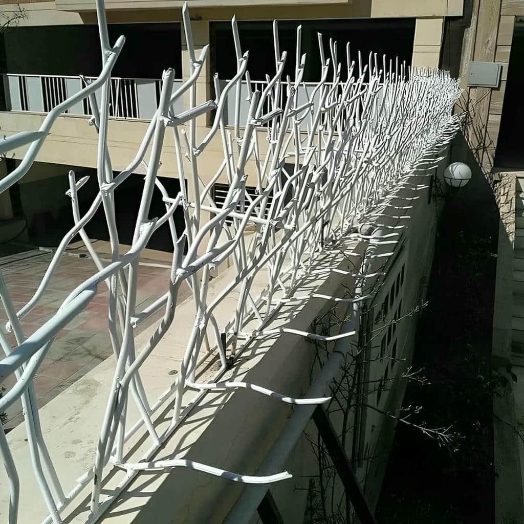 حفاظ دیوار سفارشی مشکی در اردبیل