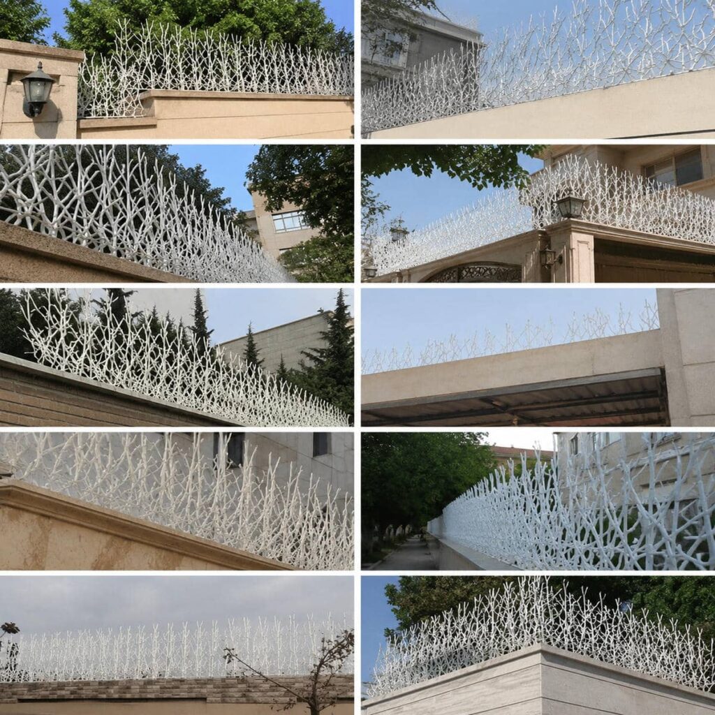 حفاظ دیوار شاخ گوزنی با تراکم متناسب