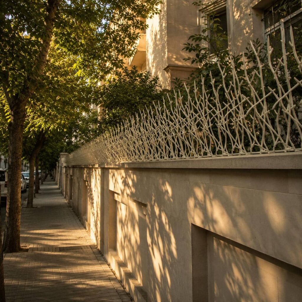 حفاظ دیوار شاخ گوزنی با رنگ مقاوم
