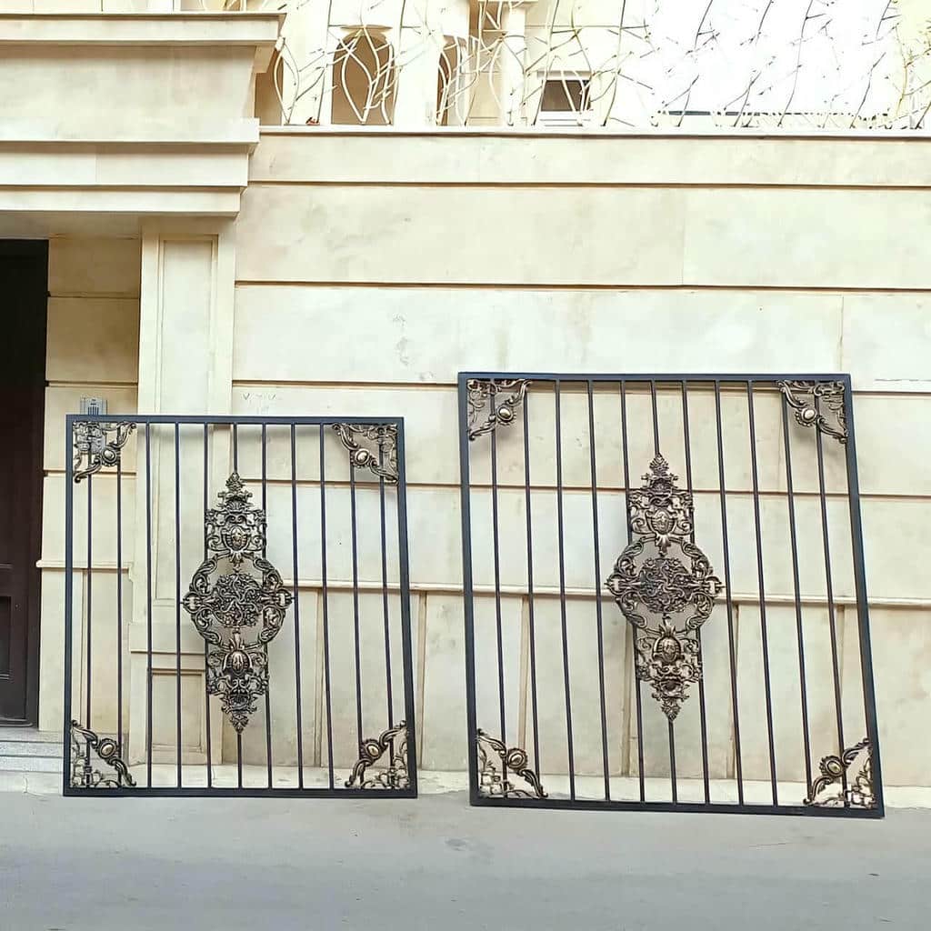 حفاظ پنجره سفارشی با پوشش مقاوم استان کرمان