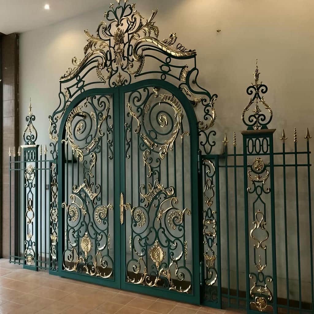 درب حیاط ساده در استان مازندران