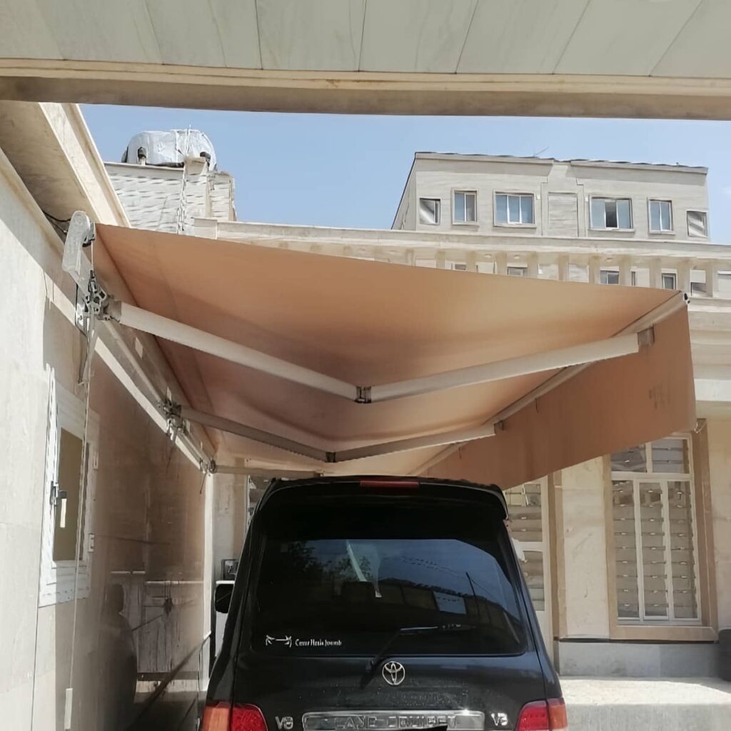 سایبان بازویی استان همدان آماده بررسی سفارش