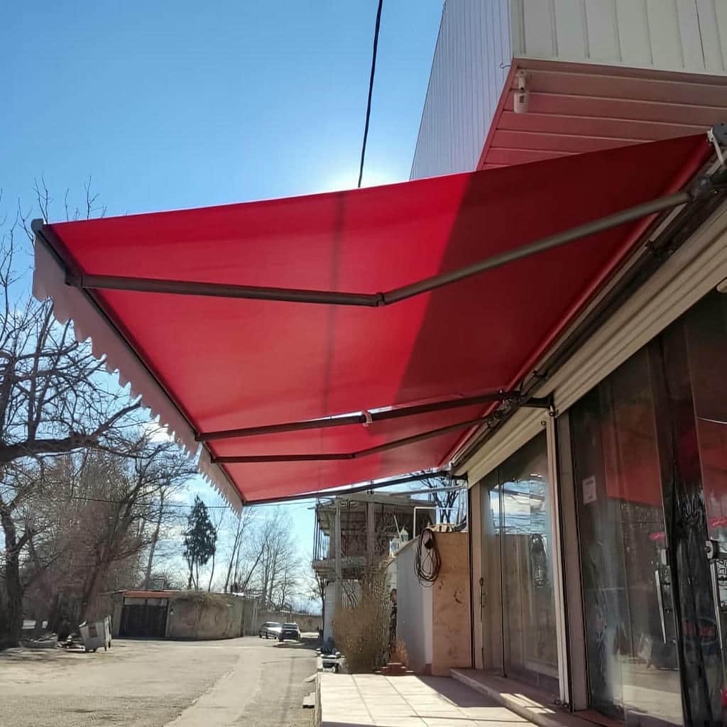 سایبان برقی اهواز آماده اجرای تخصصی روی تراس