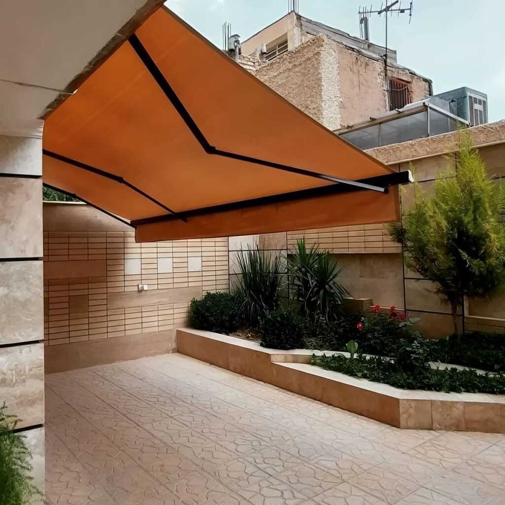 سایبان متحرک بندرعباس با پارچه مناسب فضای باز سایبان متحرک بندرعباس با پارچه مناسب فضای باز