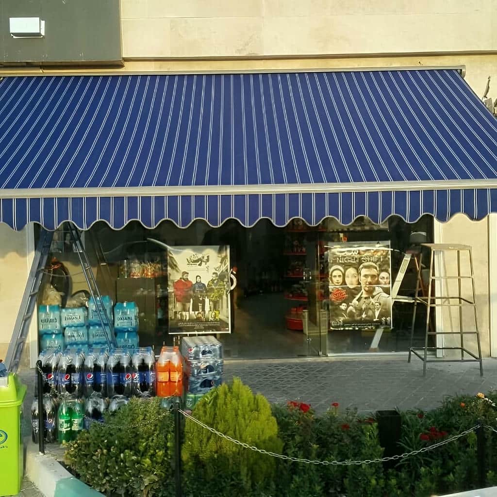سایه بان اتوماتیک استان کرمانشاه آماده تحویل پروژه