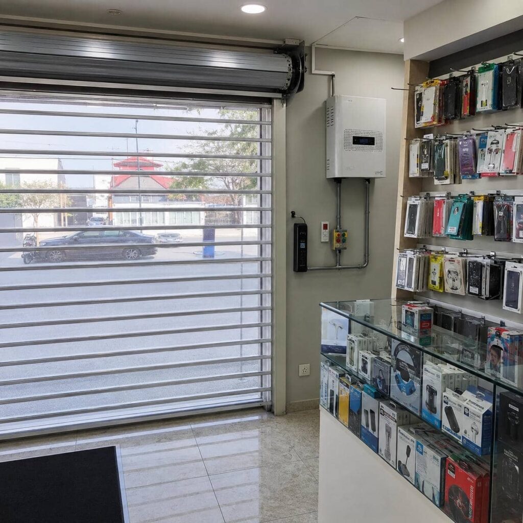 مدل ایرانی کرکره اتوماتیک برای ورودی مسکونی