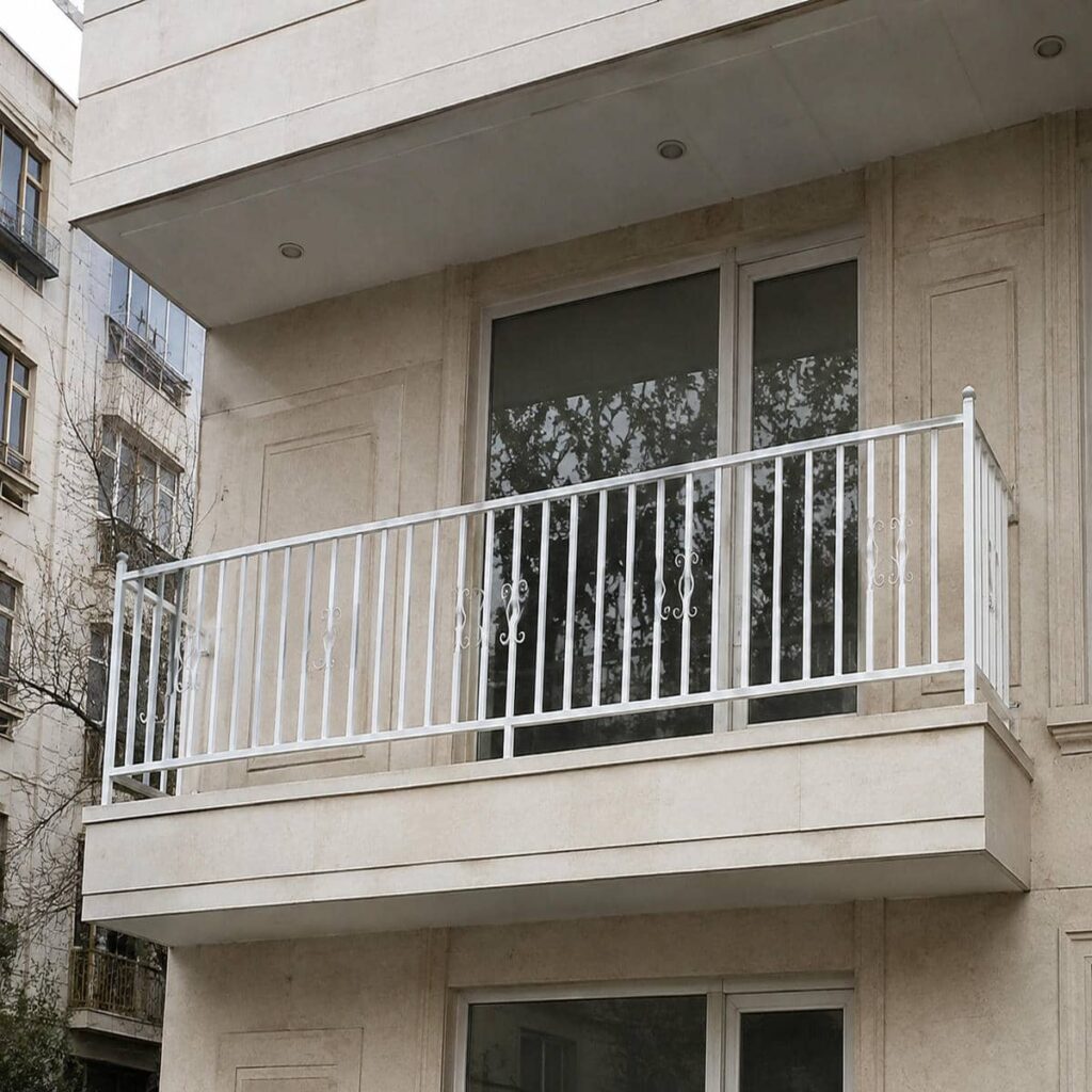 نرده بالکن یزد با جوشکاری تمیز