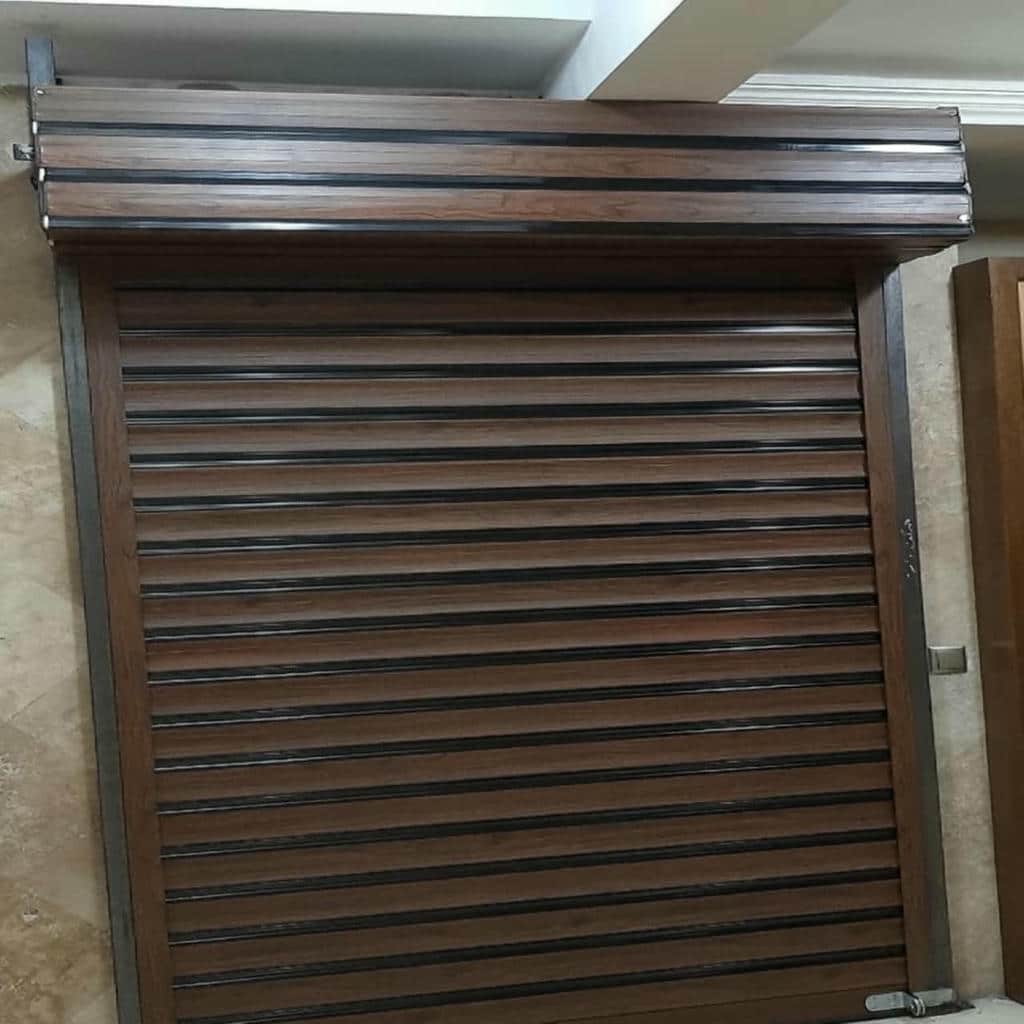 کرکره اتوماتیک آلومینیومی مناسب ورودی عریض