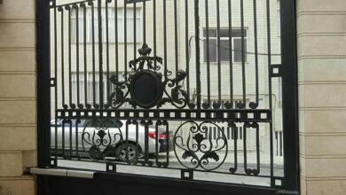 جک درب پارکینگ استان کرمان کنار ورودی ساختمان