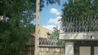 حفاظ دیوار سفارشی مشکی در بجنورد