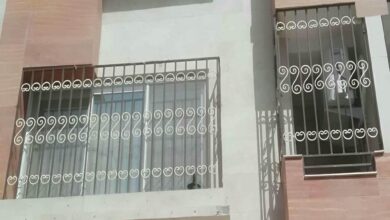 حفاظ پنجره مشکی سفارشی در یاسوج
