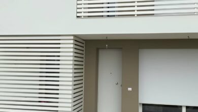 نرده بالکن استان قم با طراحی ساده