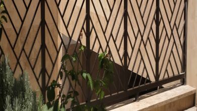 نرده بالکن ساری با ابعاد سفارشی