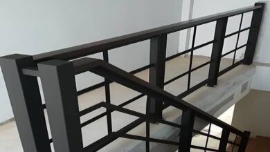 نرده راه پله سفارشی در استان کهگیلویه و بویراحمد